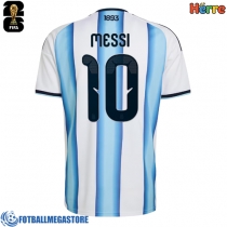 Fotballdrakt Herre Argentina Lionel Messi #10 Hjemmedrakt VM 2026 Kortermet